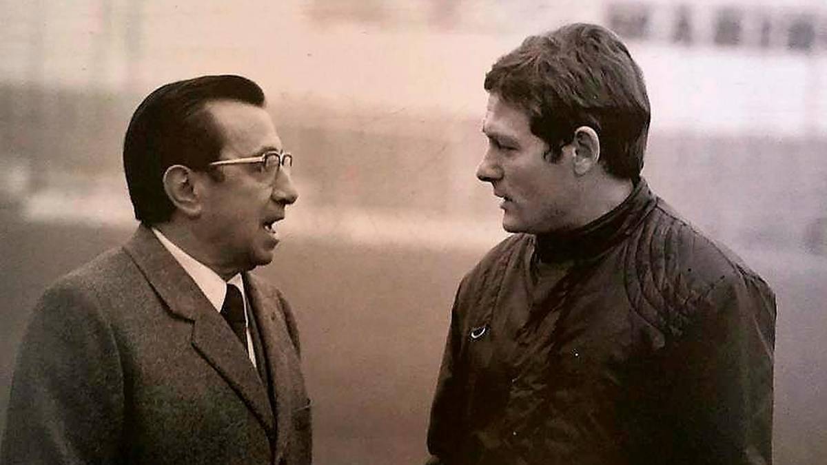 Dino Manuzzi e Gigi Radice