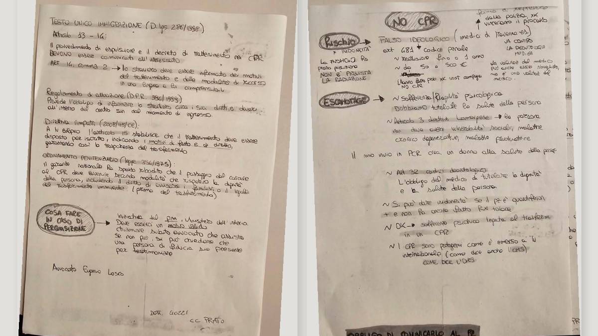 Ravenna. In un foglio gli «escamotage» dei medici “No Cpr”. «Ecco i rischi e cosa fare se perquisiti»