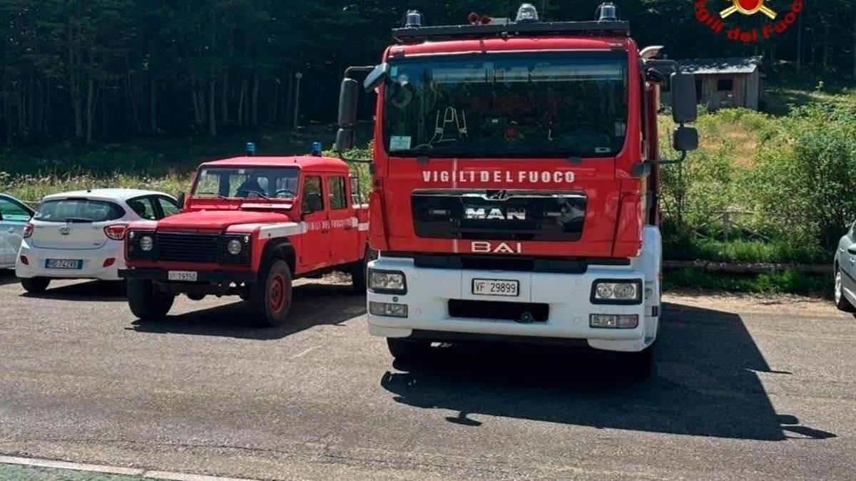Sul posto sono intervenuti i Vigili del Fuoco