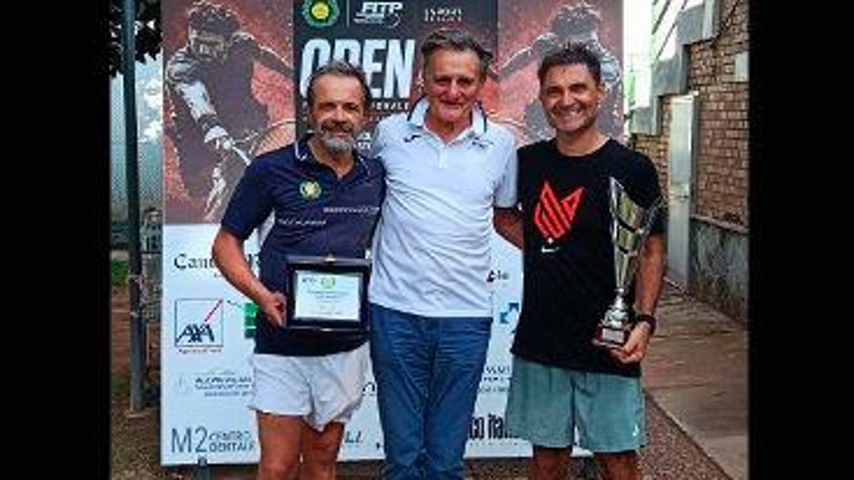 Tennis, Antonini vince l’Over 55 del Forum