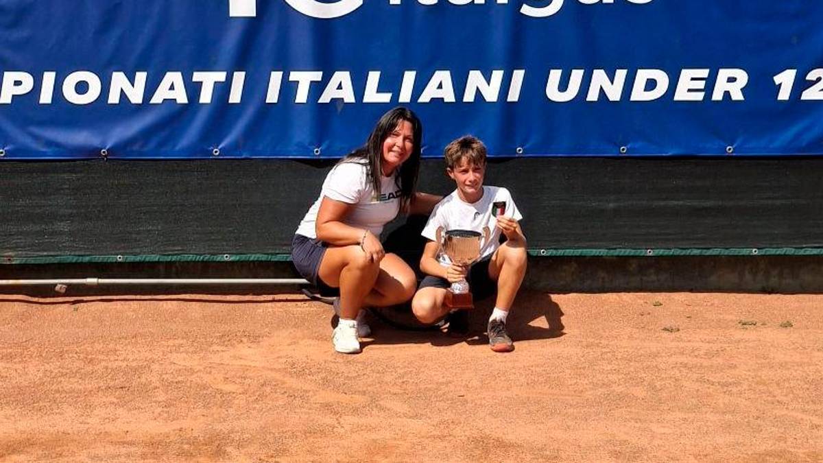 Tennis, tricolori Under 12: Dellarosa vince il doppio