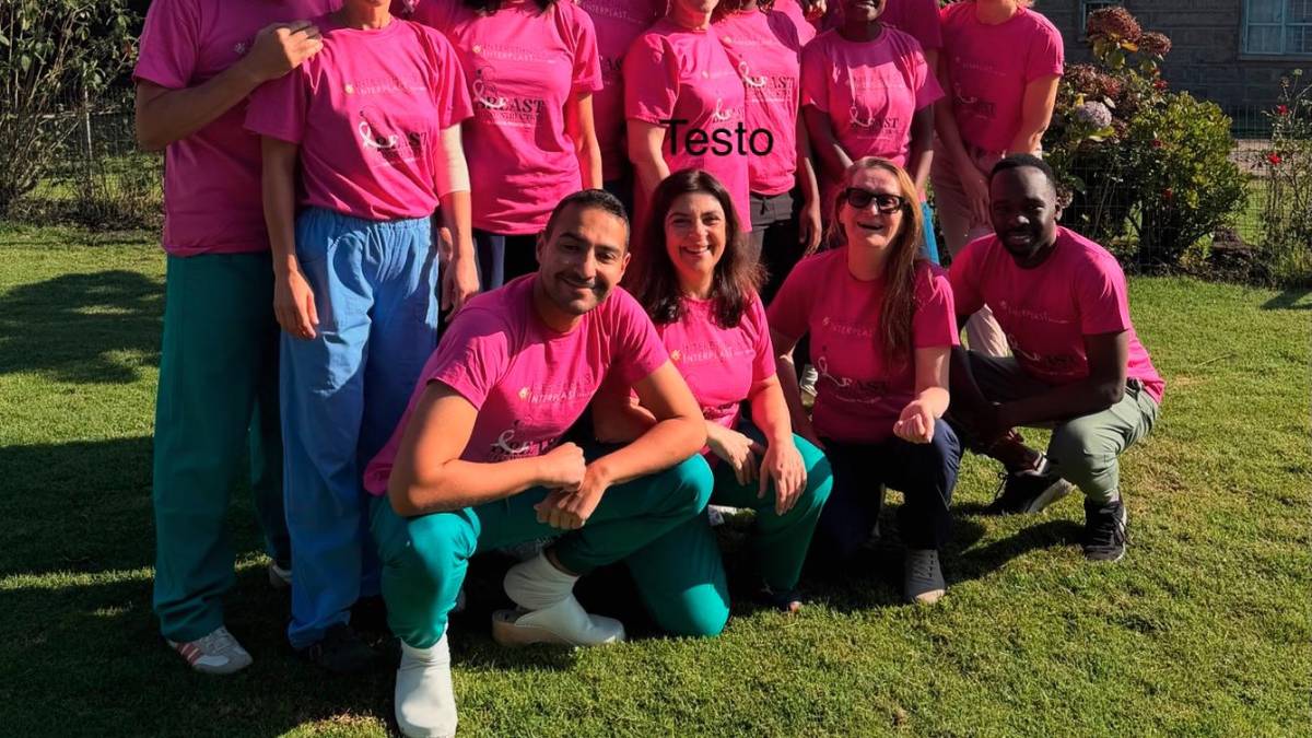 Il team internazionale che ha operato in Kenya