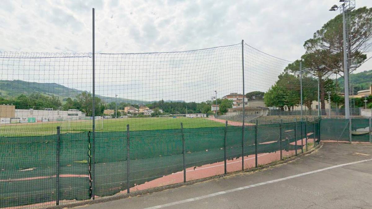 Il campo sportivo di Predappio