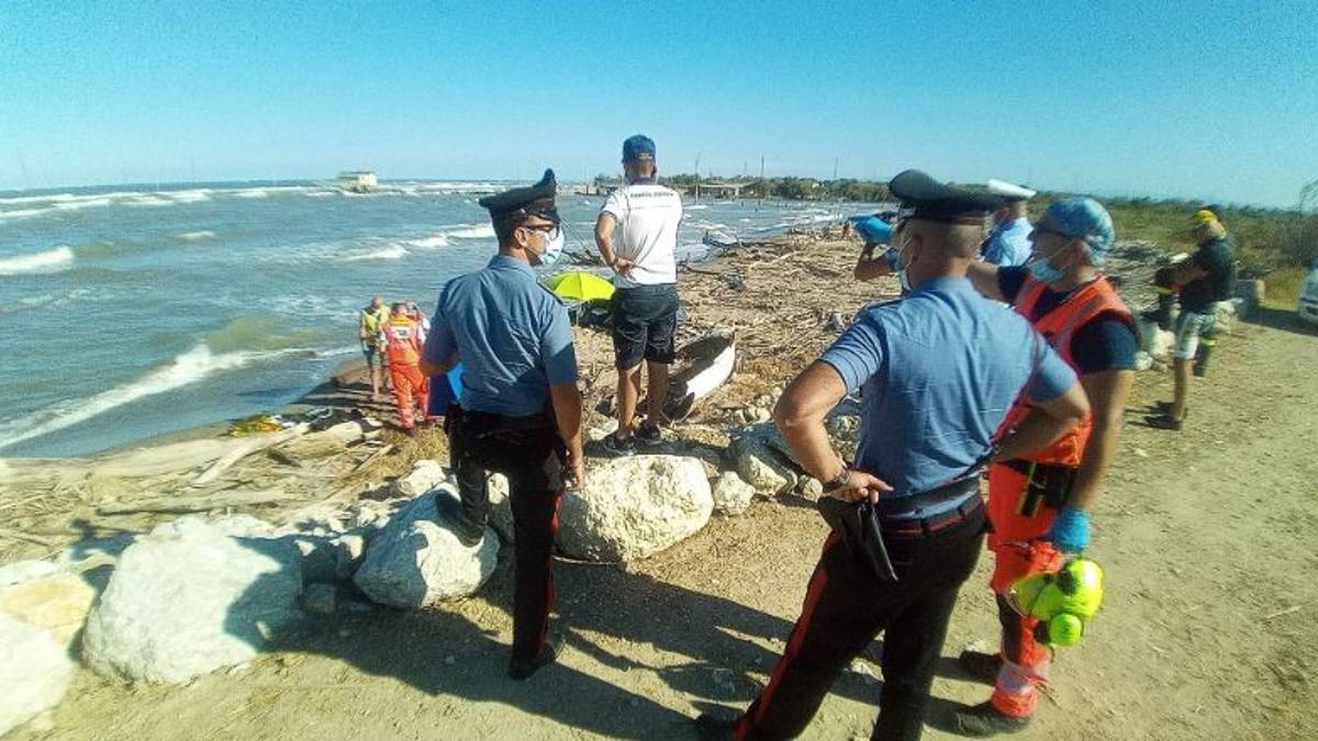 Lido di Dante, un morto annegato e tre feriti