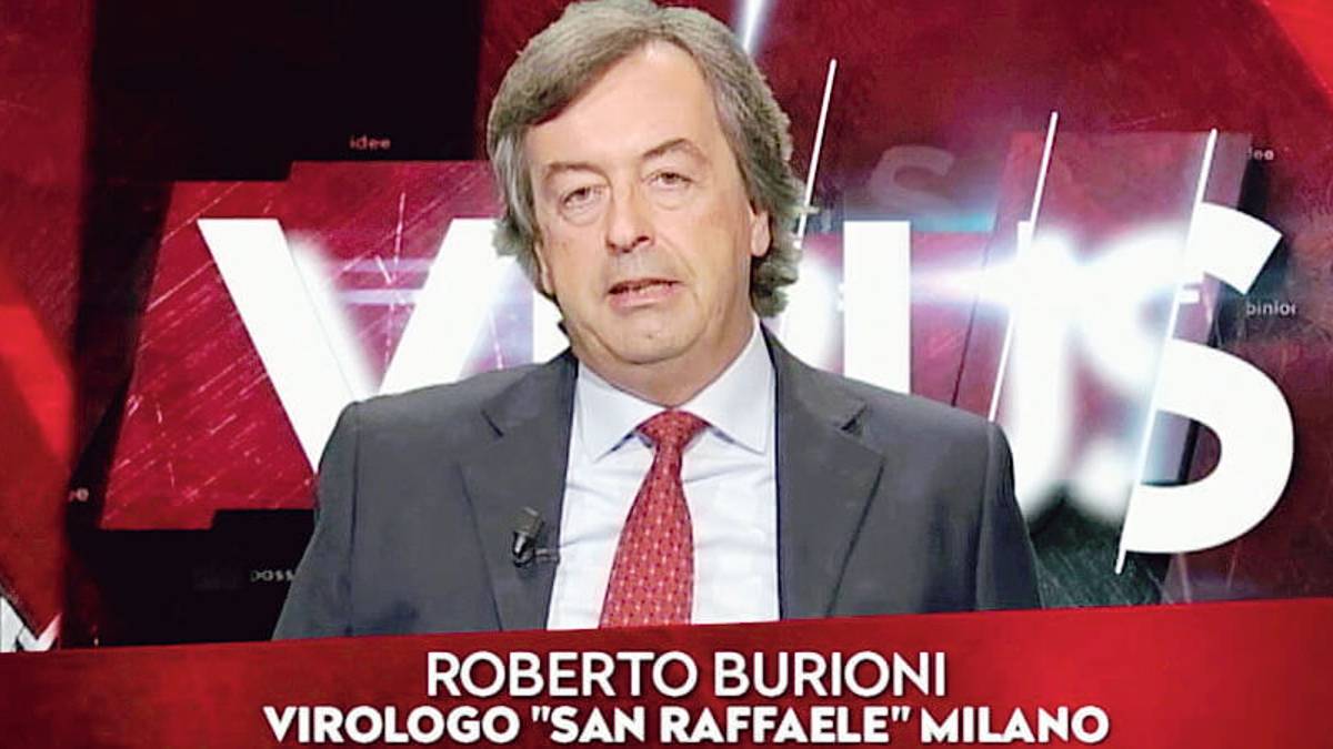 Coronavirus, il virologo Burioni: «La mascherina sulle persone sane non serve»
