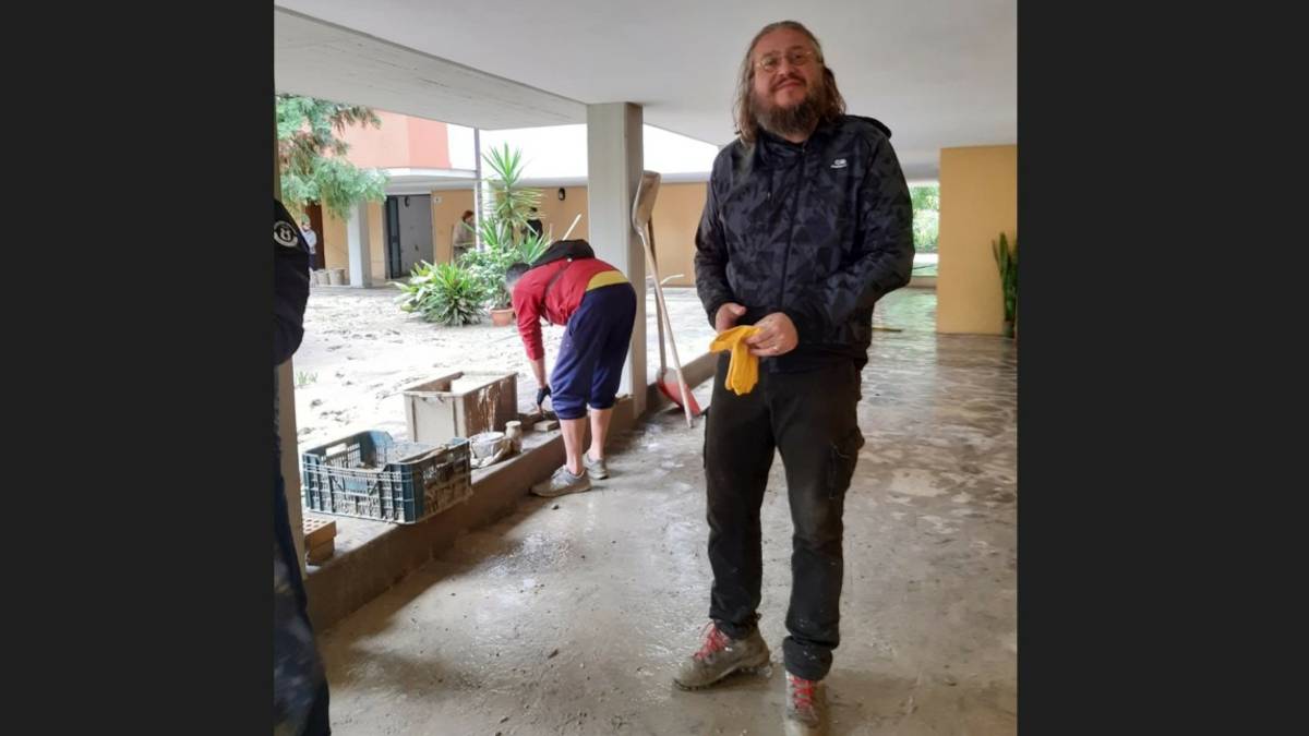 Cesena, anche Roberto Mercadini tra i volontari a San Rocco