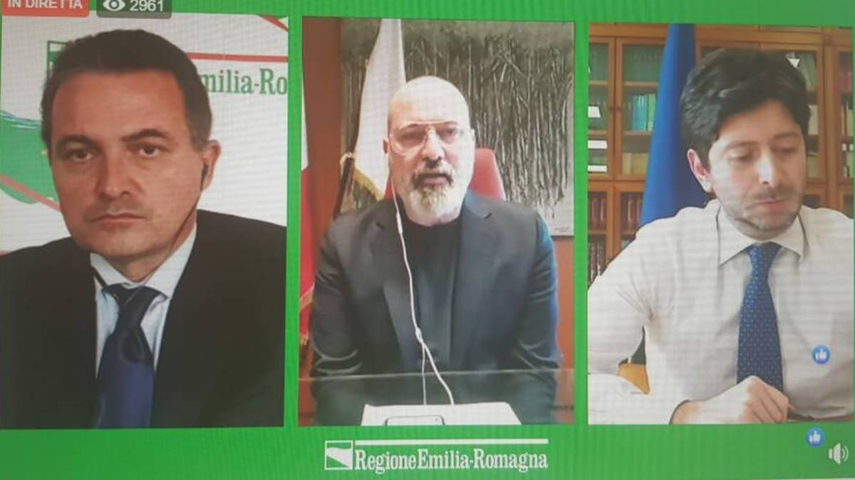 L'Emilia Romagna torna in zona arancione da domenica