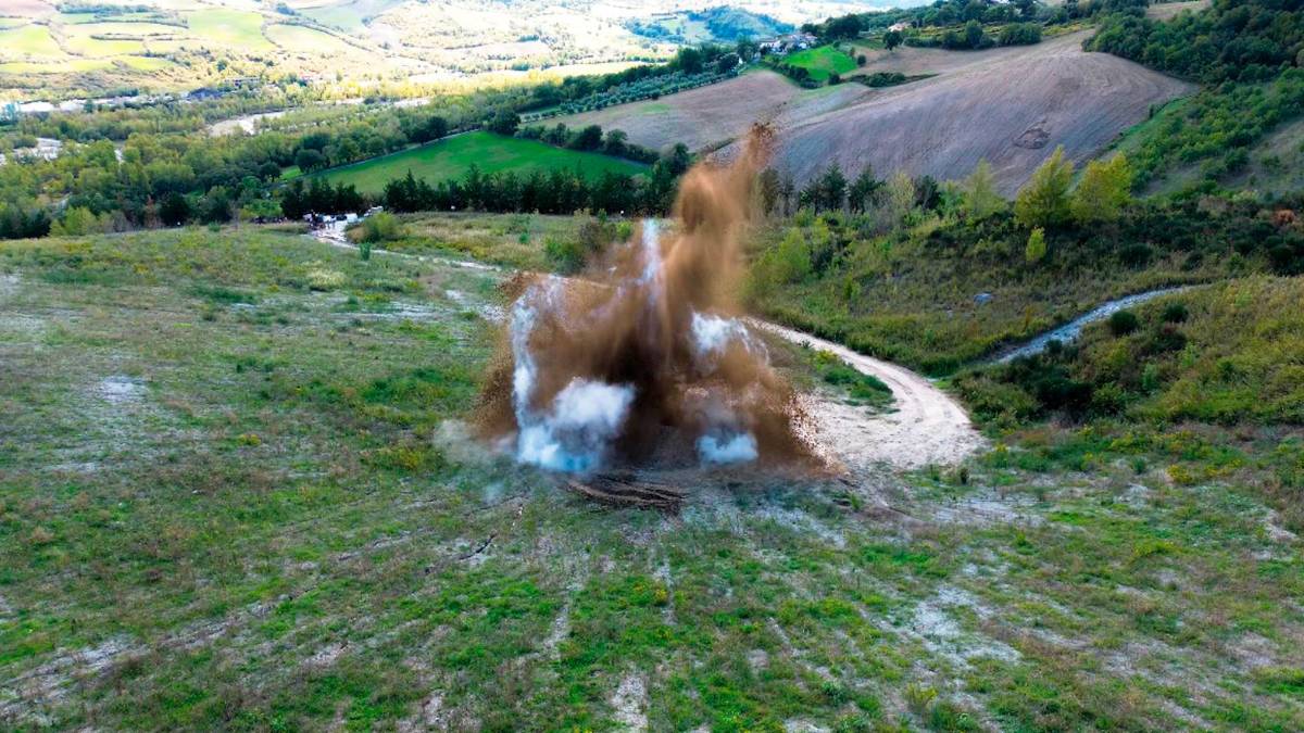 Rimini, neutralizzata dall’esercito la bomba della seconda guerra mondiale