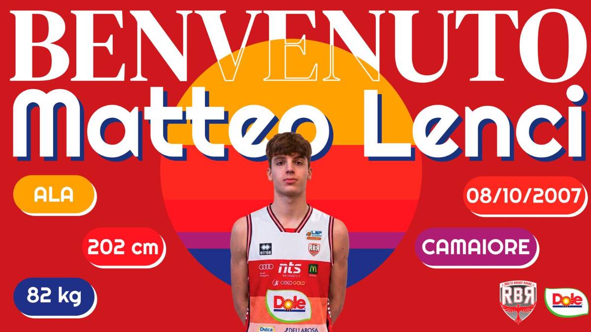 La Dole punta sul talento di Matteo Lenci