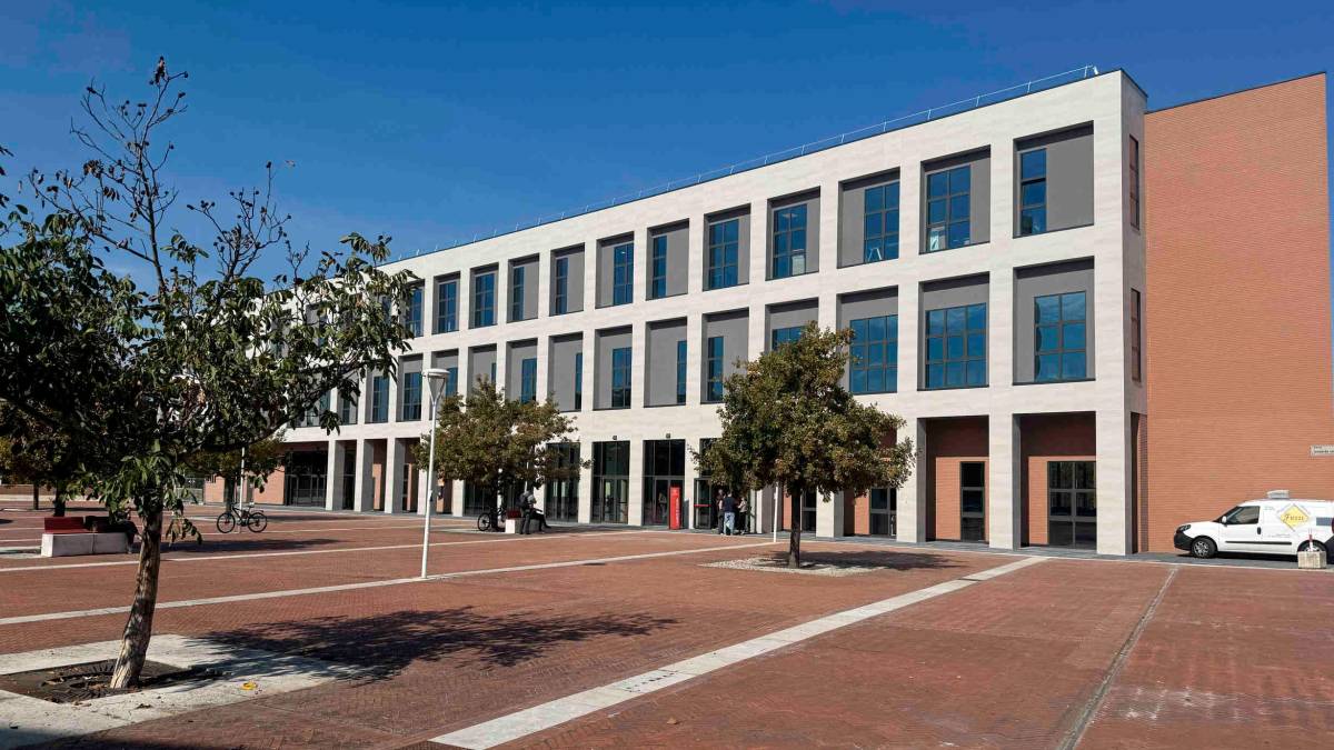 Il nuovo edificio del Dipartimento di Psicolgia al Campus foto gianmaria zanotti
