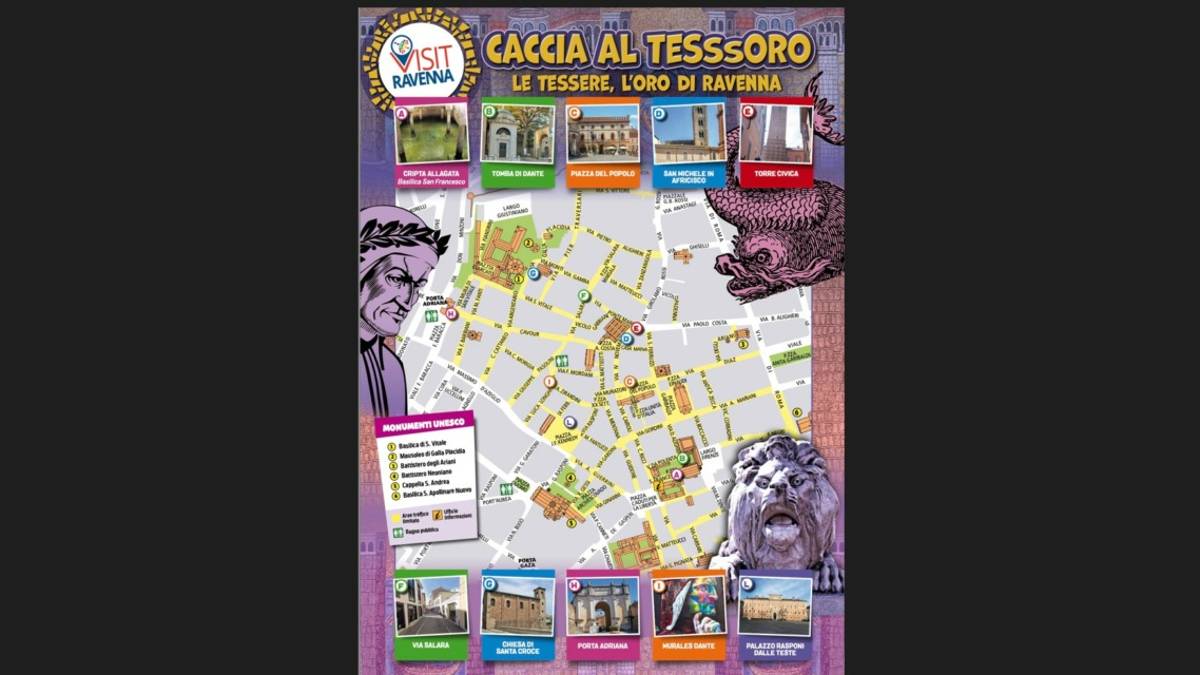 “Caccia al TesssOro – Le tessere, l’oro di Ravenna”: un gioco per i giovani turisti