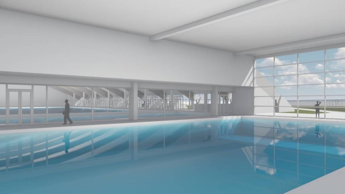 Riccione, nuova piscina coperta da 25 metri