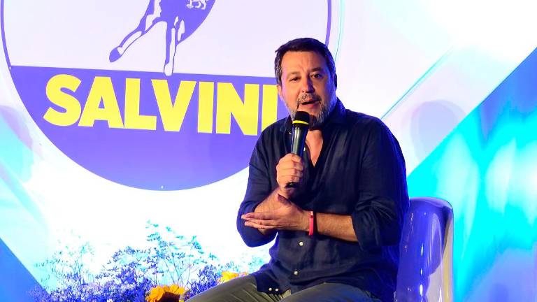Matteo Salvini il 31 luglio a Cervia alla Festa della Lega