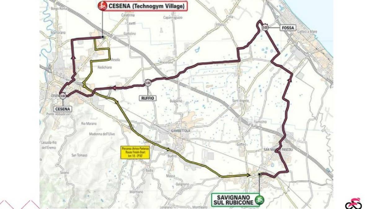 Ciclismo, il direttore del Giro d'Italia: La crono Savignano-Cesena? Molto interessante