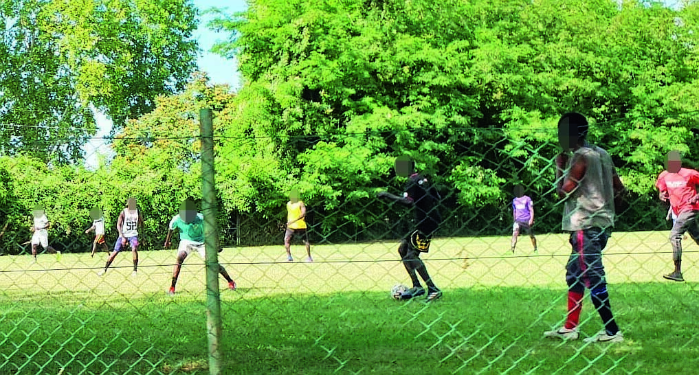 Lugo, calcio e assembramenti