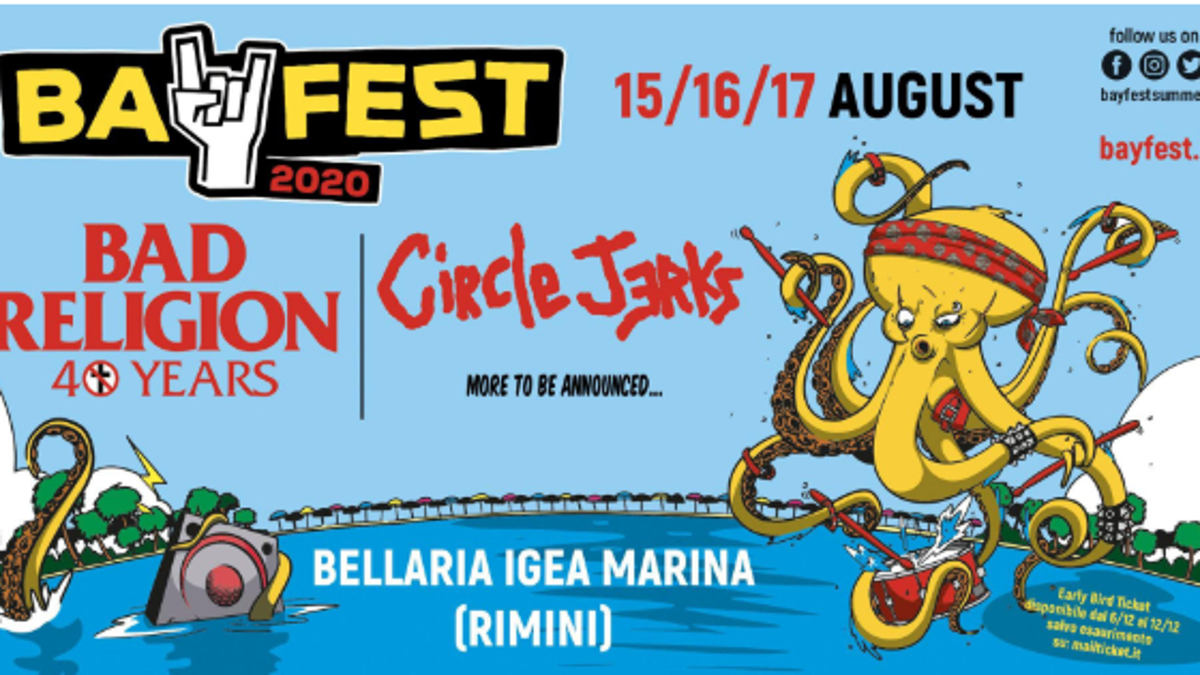 Ferragosto punk a Bellaria. Al Bay Fest, Bad Religion e Circle Jerks