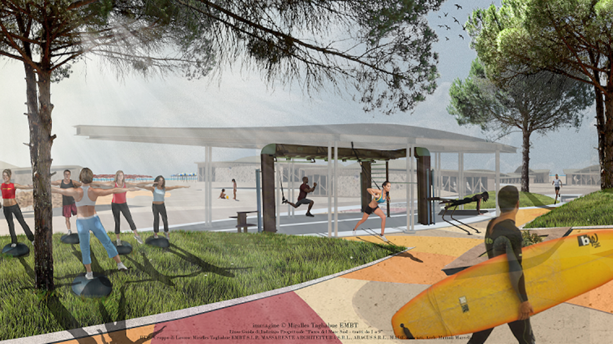 Rimini: Parco del mare, arrivano le palestre