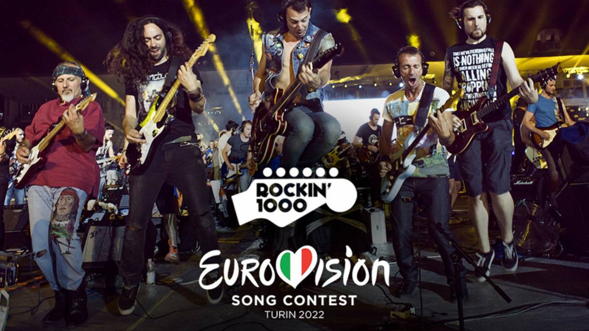 Eurovision 2022, Rockin' 1000 si prepara a conquistare Torino