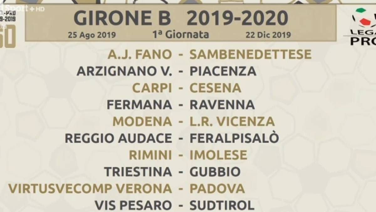 Calcio serie C, si parte con il derby Rimini-Imolese