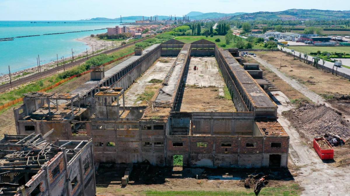 L’area prima dell’intervento