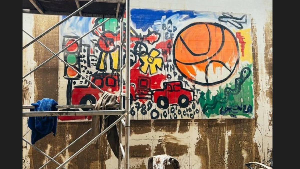 Forlì, Zero Studios allagato: si è salvato solo un quadro dipinto da Jovanotti