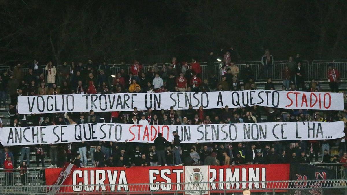 Calcio C, strana storia del Rimini: sfrattato a campionato in corso da un concerto