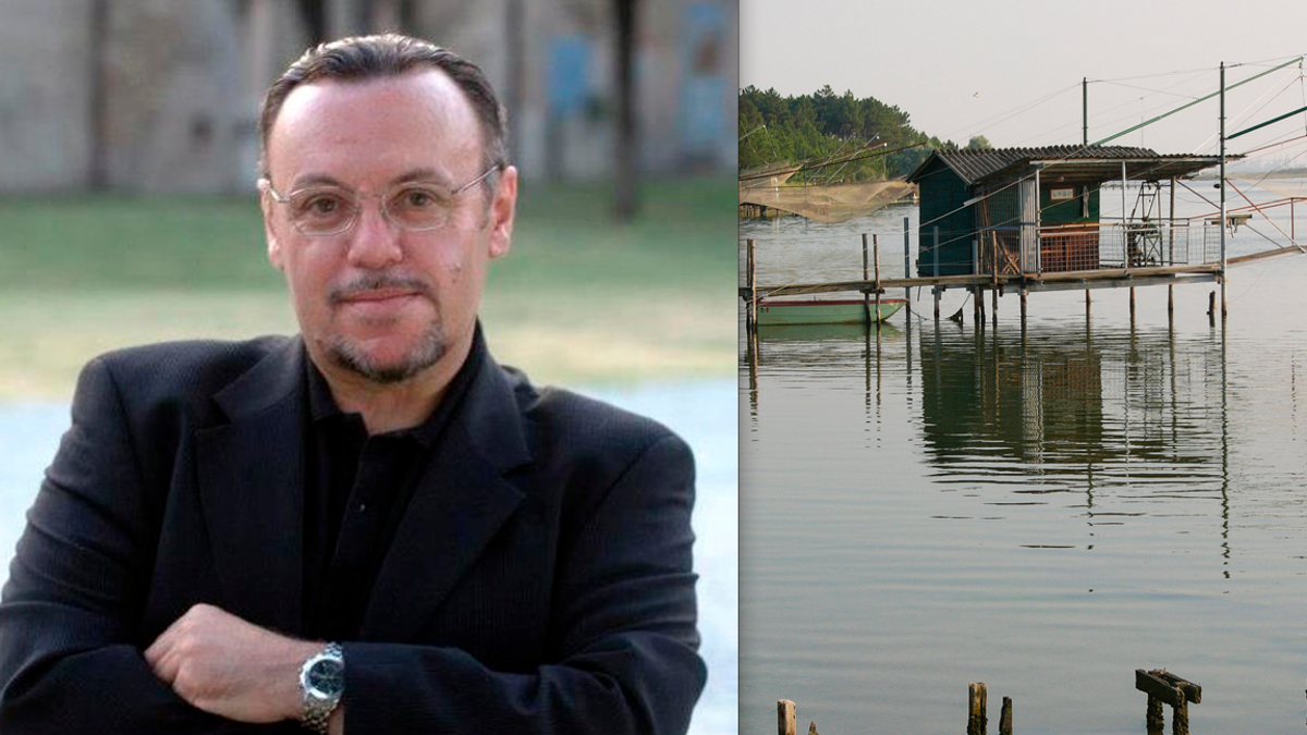 Eraldo Baldini e un capanno da pesca