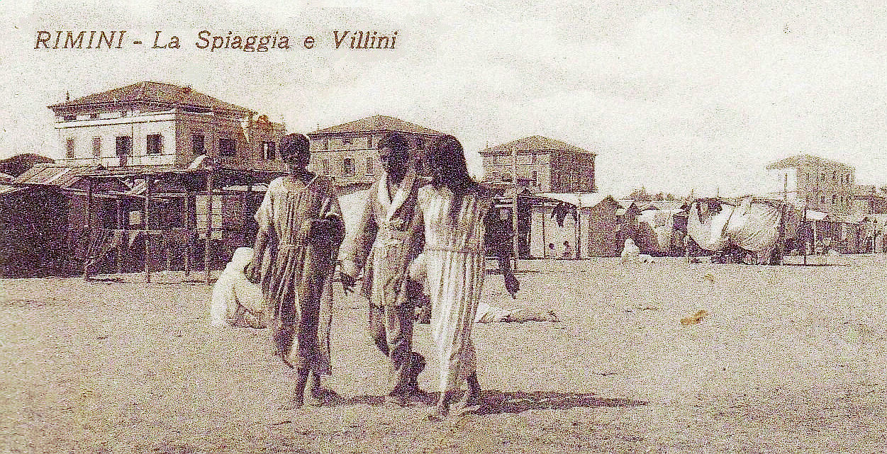 Rimini tra Ottocento e Novecento: amori sulla sabbia