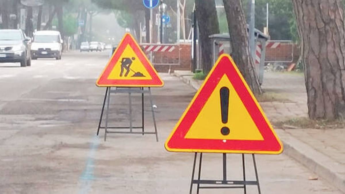 Ravenna, lavori in Via Cavalcoli e Lago Maggiore: si sistemano strade e marciapiedi