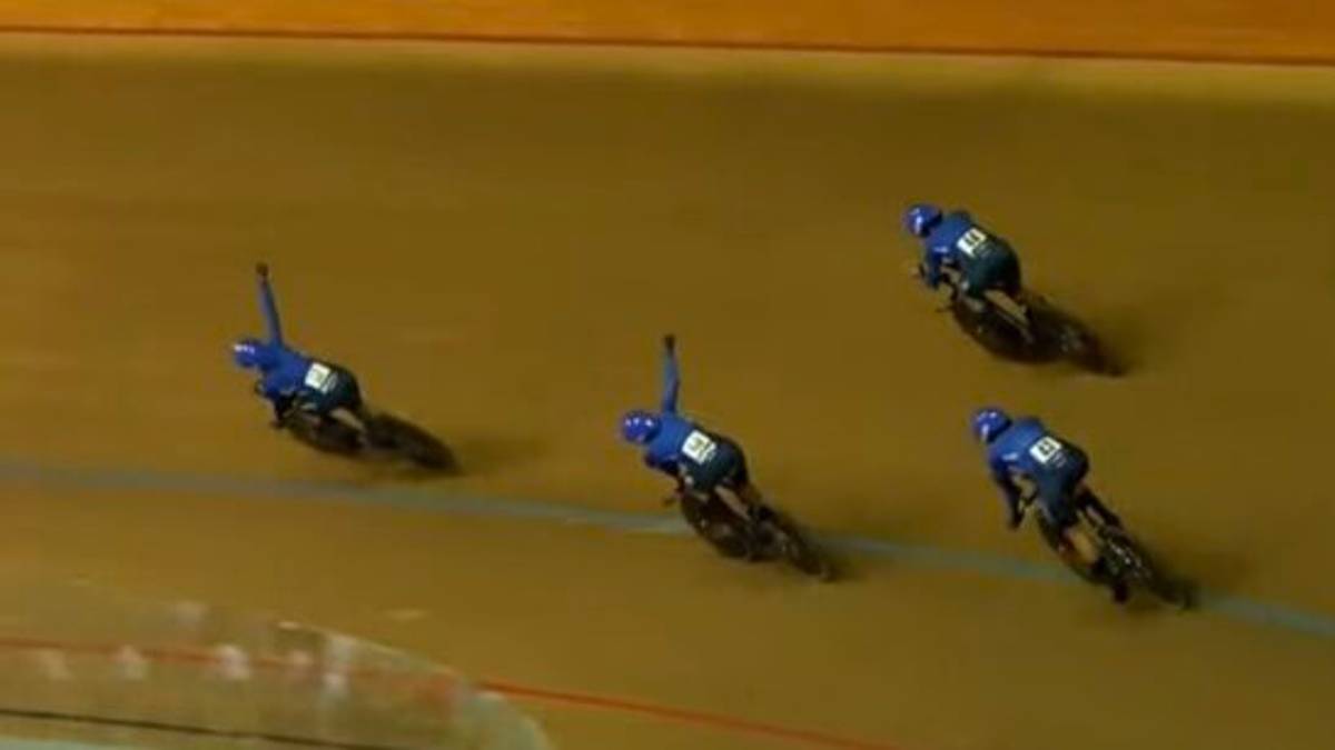 Ciclismo pista, Valentina Zanzi è d'oro nell'inseguimento a squadre agli Europei di Anadia