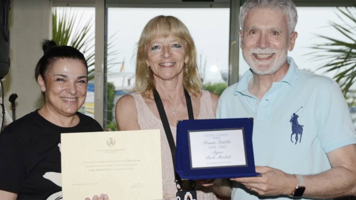 In vacanza a Bellaria da 67 anni: ecco il premio fedeltà