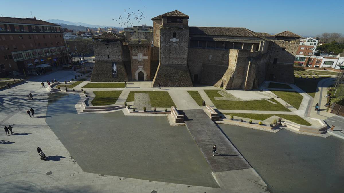 Rimini, terminato il cantiere in Piazza Malatesta