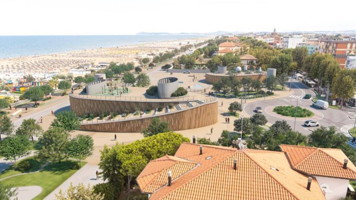 Rimini, il lungomare Di Vittorio riapre il 14 maggio