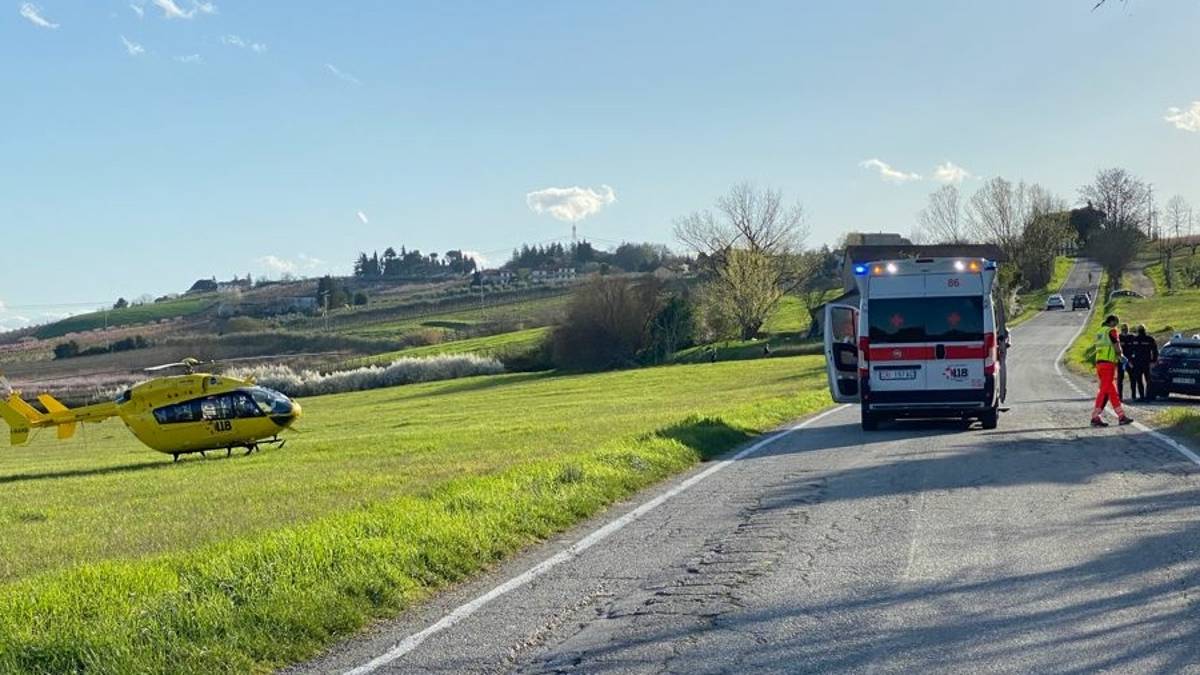 Incidente a Longiano, ferita donna di Cesenatico - FOTOGALLERY