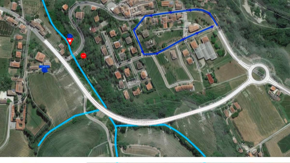 Sulla sp 306 pronta la variante di Borgo Rivola con viadotto e rotonda