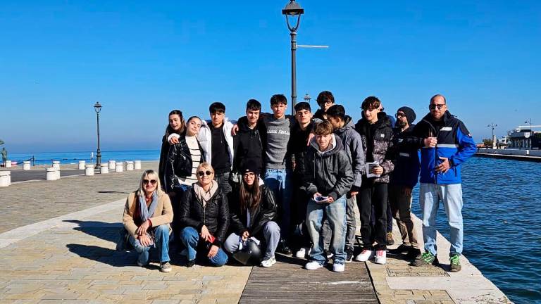 Gli studenti dell’istituto tecnico “Bramante-Genga” di Pesaro