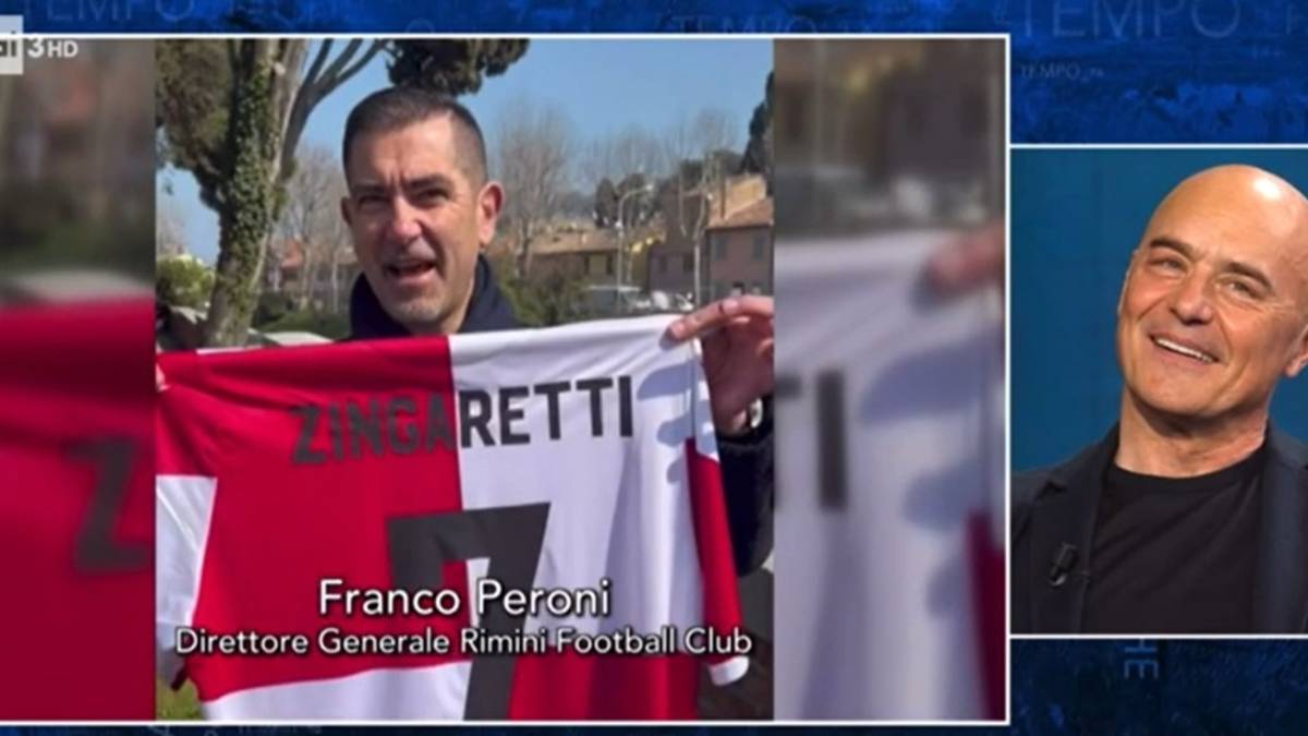Il Rimini convoca Luca Zingaretti su Raitre: La tua maglia è pronta