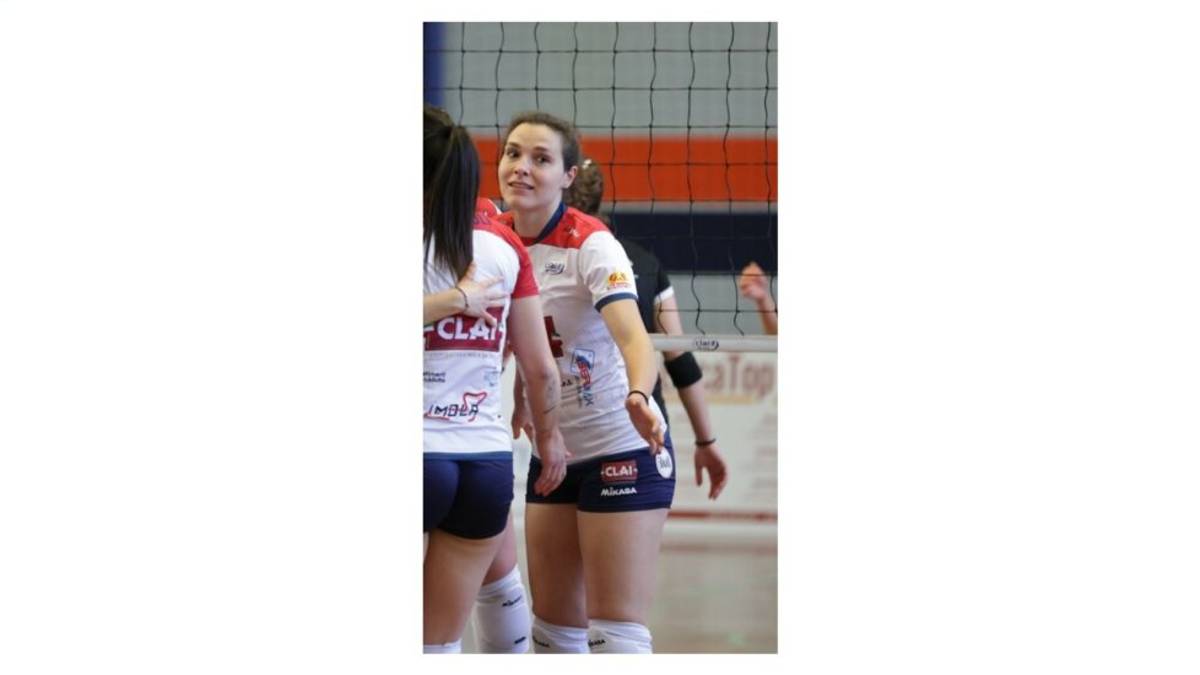Volley B1 donne, la Clai conferma il centrale Serena Pedrazzi