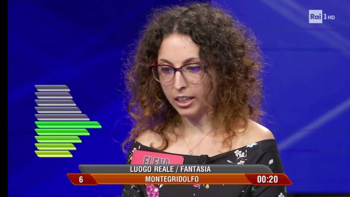 «Montegridolfo esiste davvero?» La concorrente a L'Eredità indovina la risposta giusta