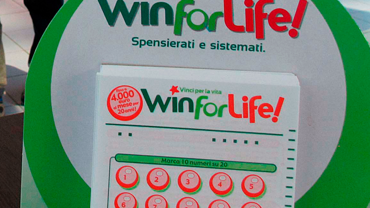 Massa Lombarda con una giocata da un euro vince 3000 euro al mese per 20 anni con Win for Life