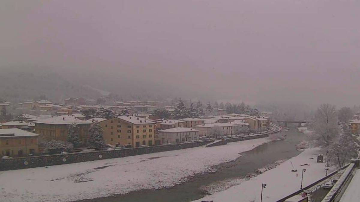 La magia della neve a Santa Sofia