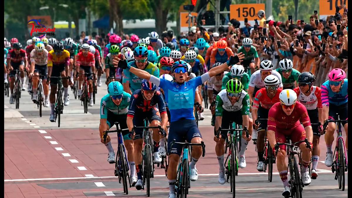 Malucelli, gran finale: vince l’ultima volata e la classifica a punti del Tour de Langkawi