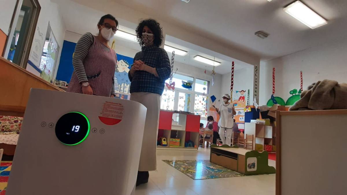 Rimini, purificatori d'aria nelle scuole d'infanzia