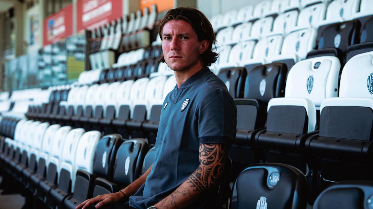 Antonio Fiori in tribuna all’Orogel Stadium-Dino Manuzzi (foto Cesena Fc)