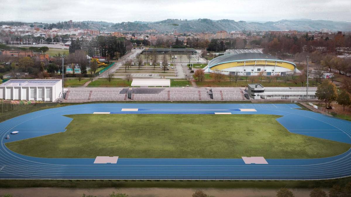 Pista d’atletica e nuova palestra a Cesena: marciano spediti i lavori di ammodernamento