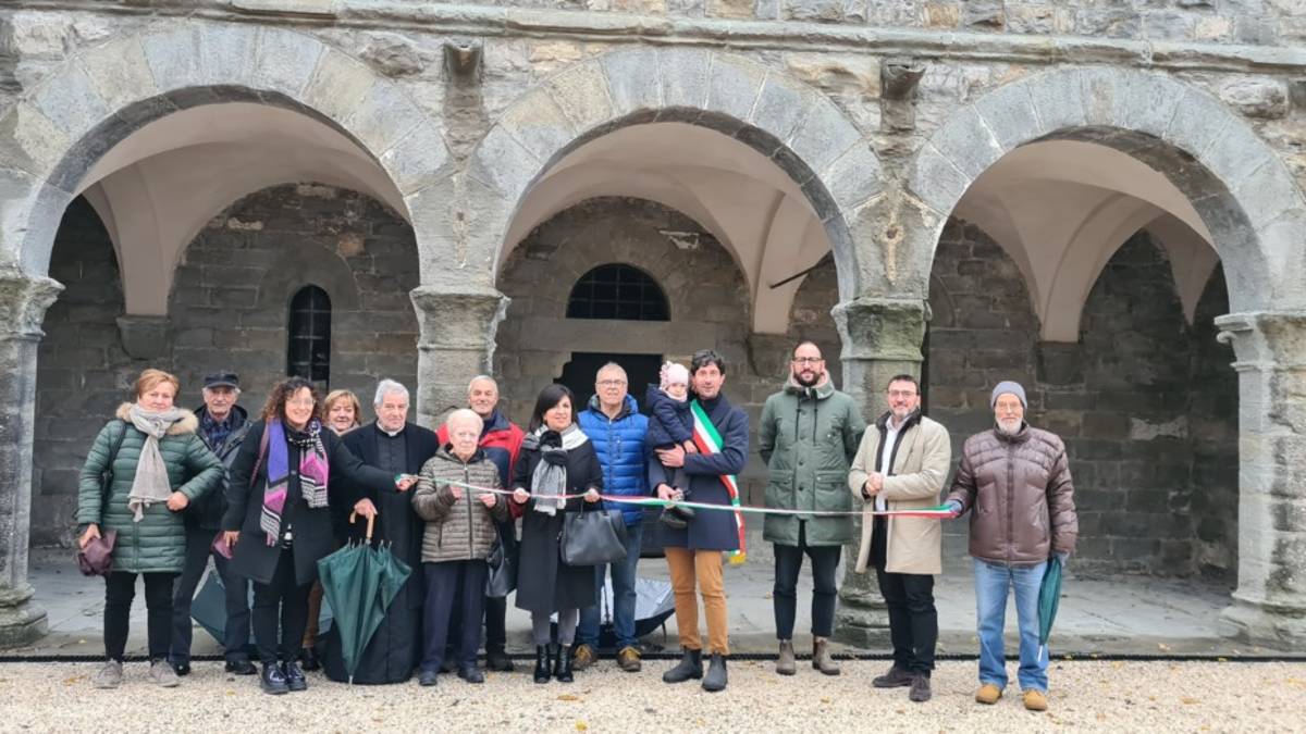 Bagno di Romagna, inaugurata la nuova scalinata del cimitero