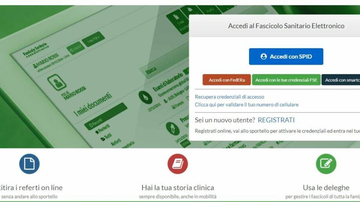 Ausl Romagna, fascicolo sanitario elettronico fuori servizio