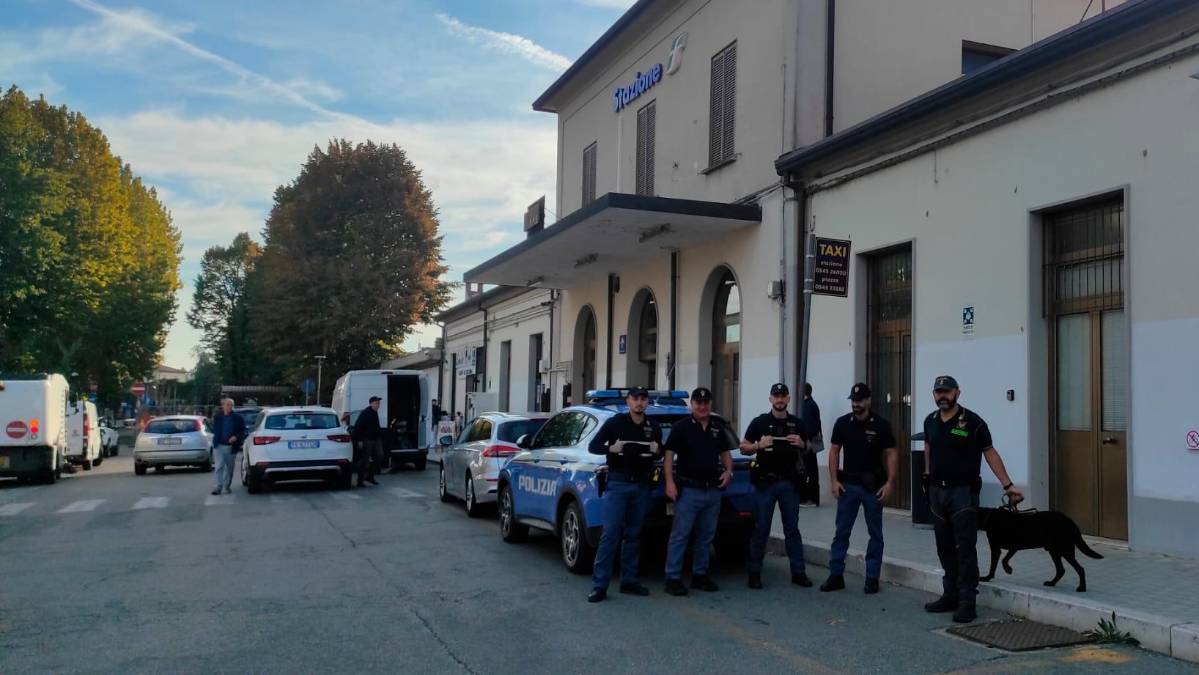 La Polizia al lavoro a Lugo