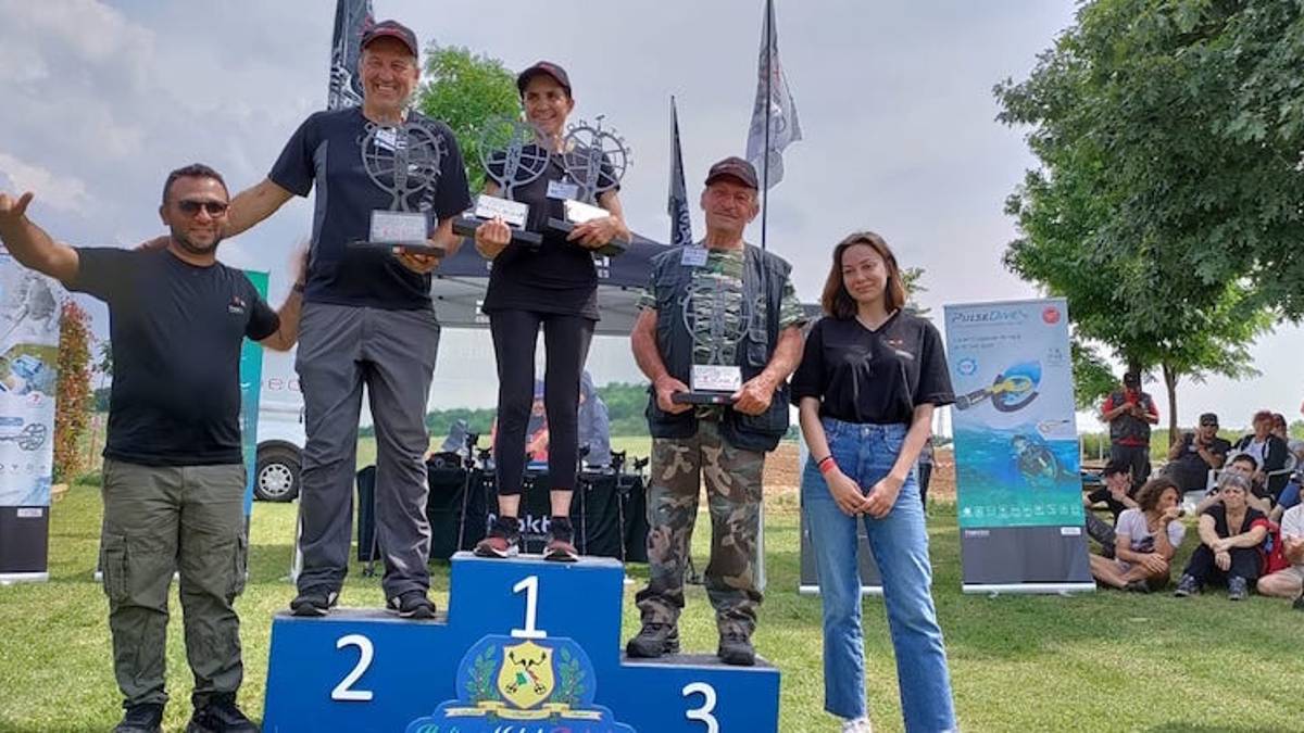 È di Forlimpopoli la prima donna italiana a vincere una gara di metal detector