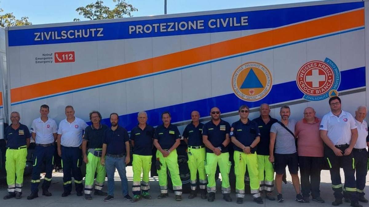 Ravenna, restituiti oltre 400 deumidificatori alla Croce Bianca di Bolzano